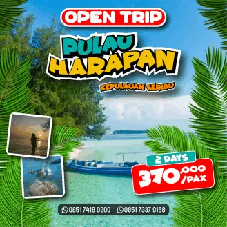 Paket Tour Pulau Harapan