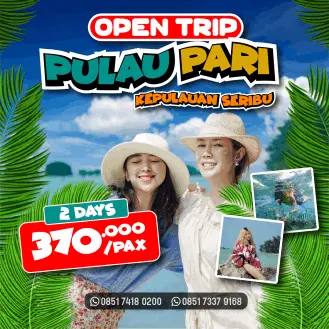 Paket Tour Pulau Pari 2 Hari 1 Malam