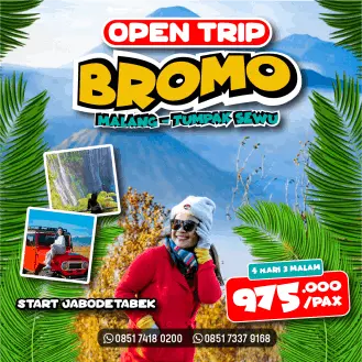 Paket Wisata Bromo Malang Tumpak Sewu