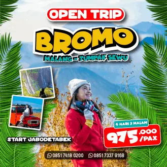 Open Trip Bromo Tumpak Sewu